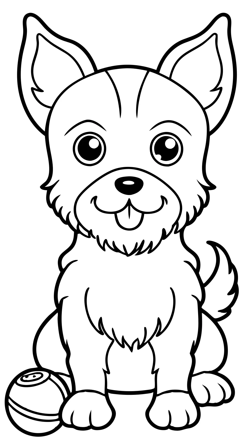 printable coloring pages dogs